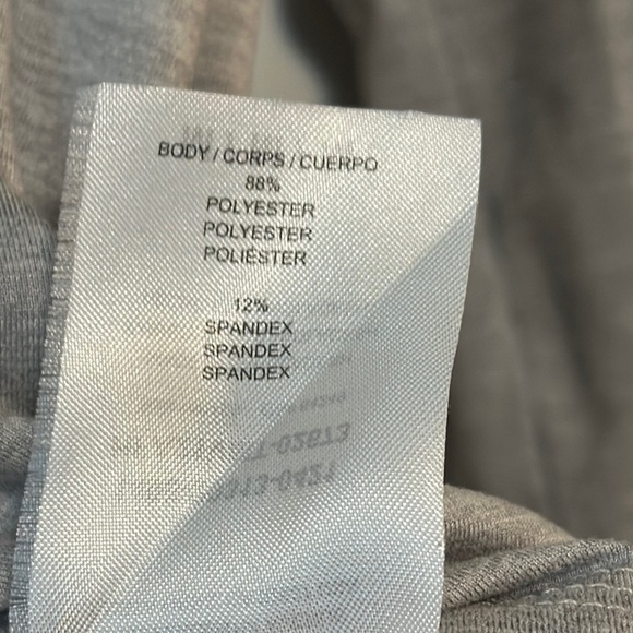 Hurley Gray Long Sleeve Tee with Crew Neck - Picture 8 of 8